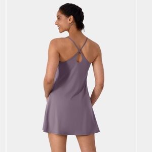 NWT Halara Softlyzero Backless Active Dress